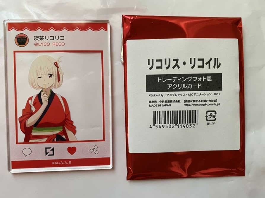 リコリスリコイルHawaiian インスタントフォト風カードコンプ リコリスリコイルHawaiian インスタントフォト風カードコンプ